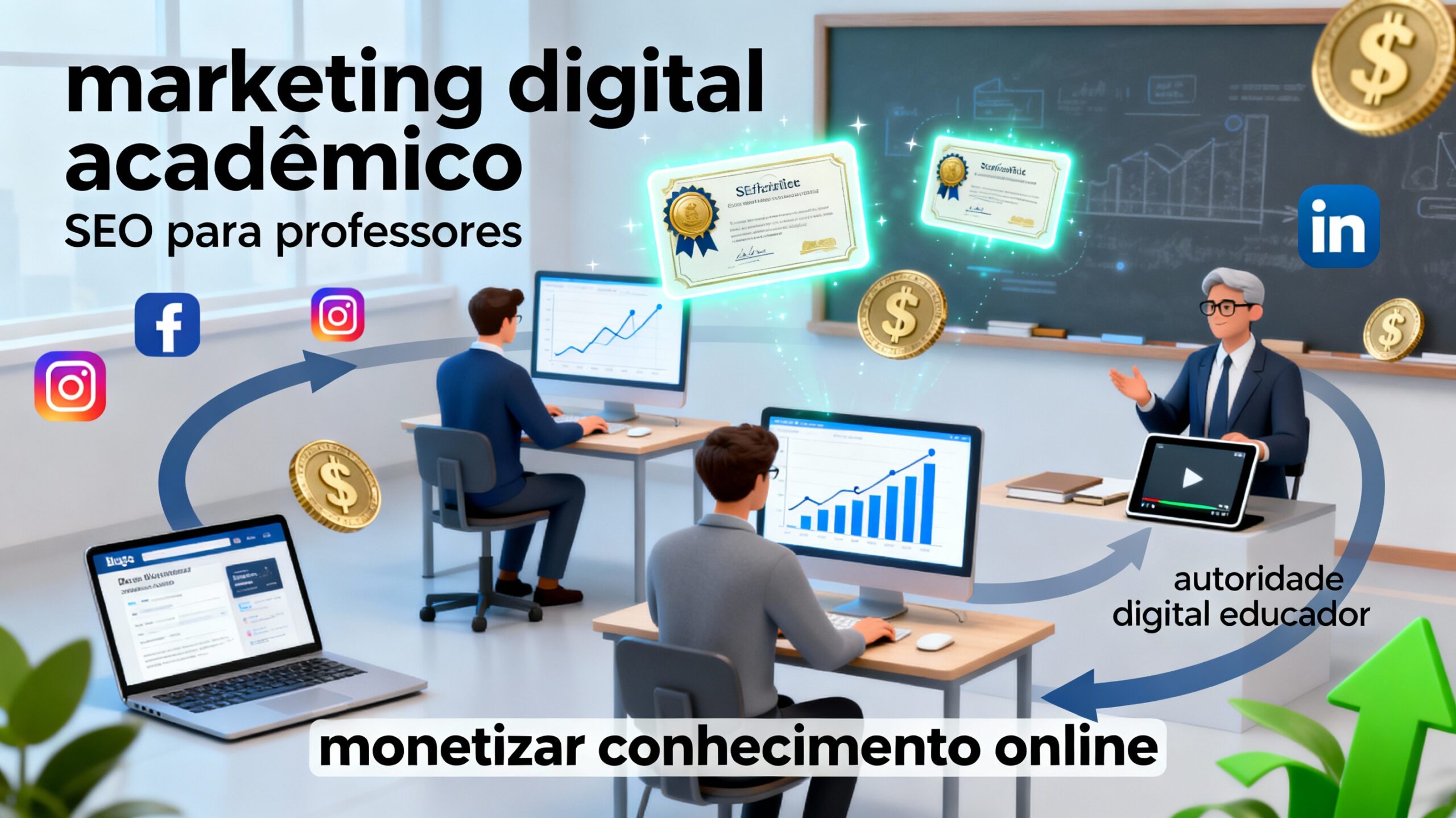 Marketing de Conteúdo para Acadêmicos e Educadores