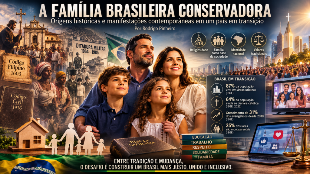A família brasileira conservadora