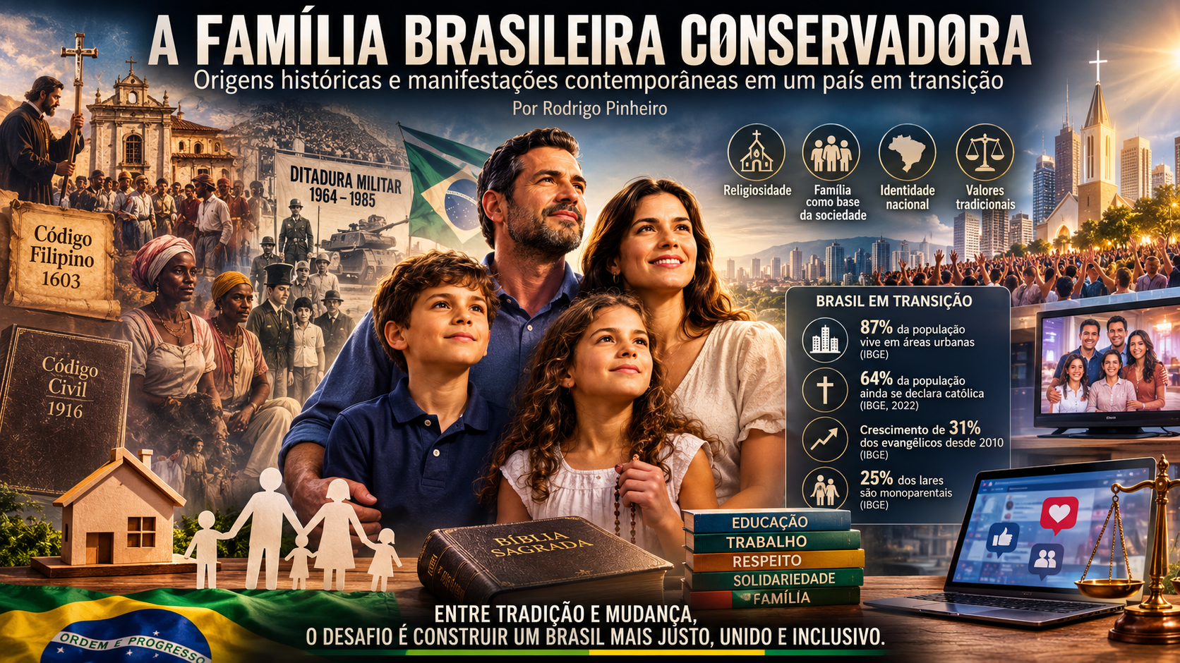 A família brasileira conservadora